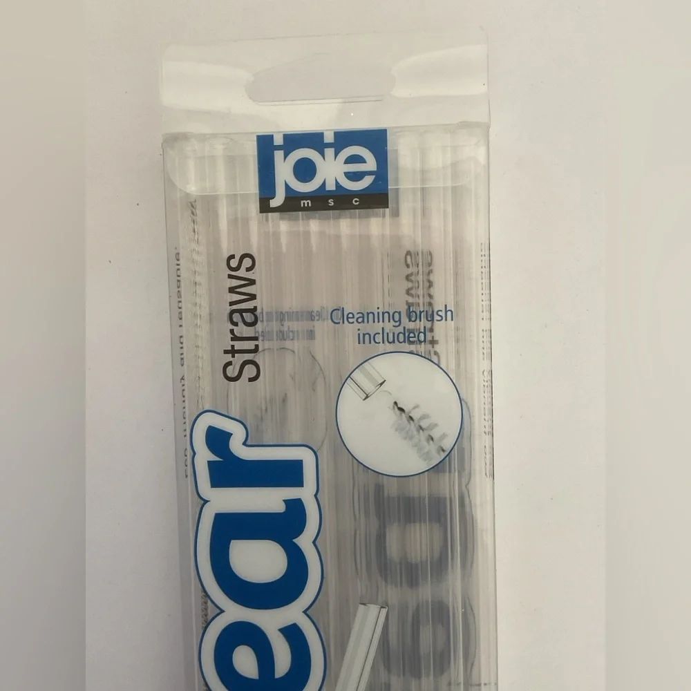 Joie Reusable Drinking Straws Pack of 20 NWT